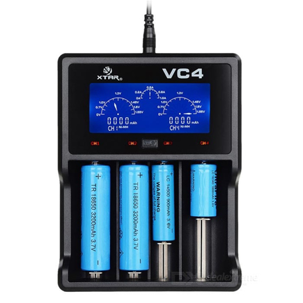 Picture of Xtar VC4 Charger  Li-ion, Ni-MH, Ni-CD