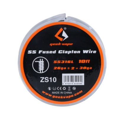 图片 Geekvape Fused Clapton huzal SS316 (26GA x 2 + 30GA) 3m