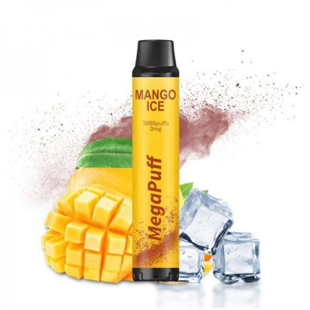 Obrázok z MegaPuff 3000 Mango Ice 0mg