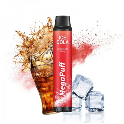 Bild von MegaPuff 3000 Ice Cola 0mg