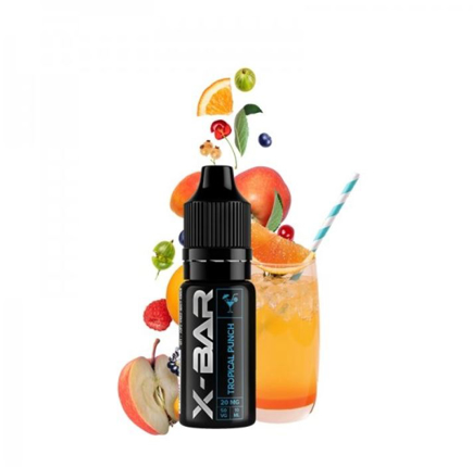 Picture of X-Bar Tropical Punch Nic Salt 10ml
