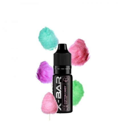 Elektromos cigi X-Bar Cotton Candy Nic Salt 10ml