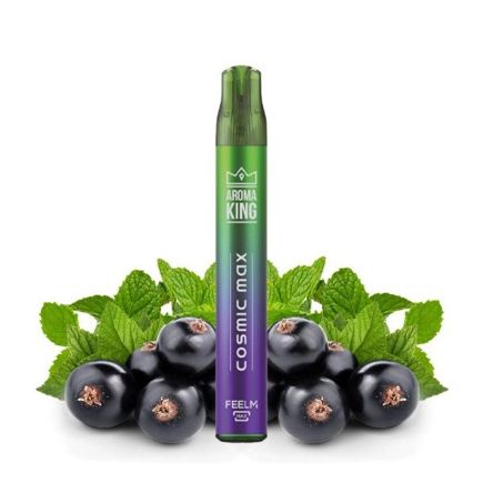 Elektromos cigi Cosmic Max feketeribizli menta 20mg