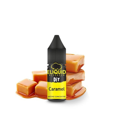 Elektromos cigi Eliquid France Caramel 10ml AROMA
