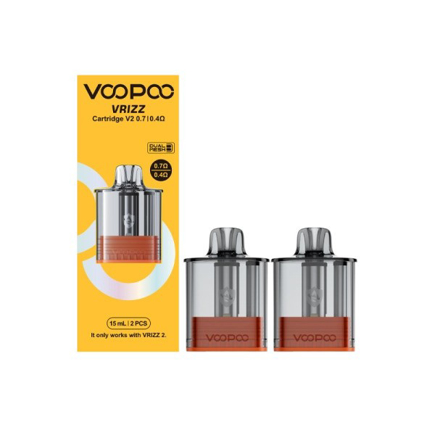 Immagine di Voopoo  Vrizz V2 Dual Mesh 0.7-0.4Ω 15ml (2db.) Pod