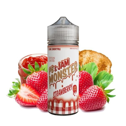 图片 Monster Vape Strawberry PB & Jam 0mg 100ml